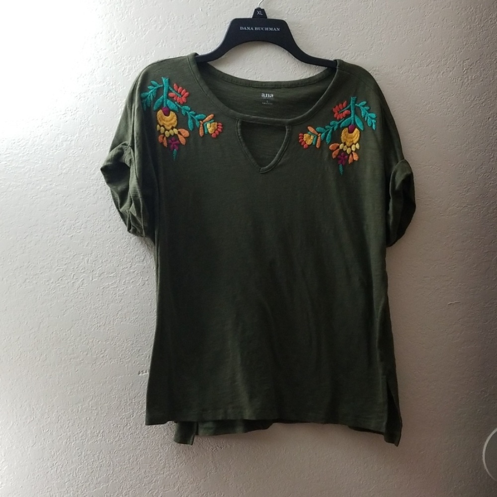 ANA Green Blouse